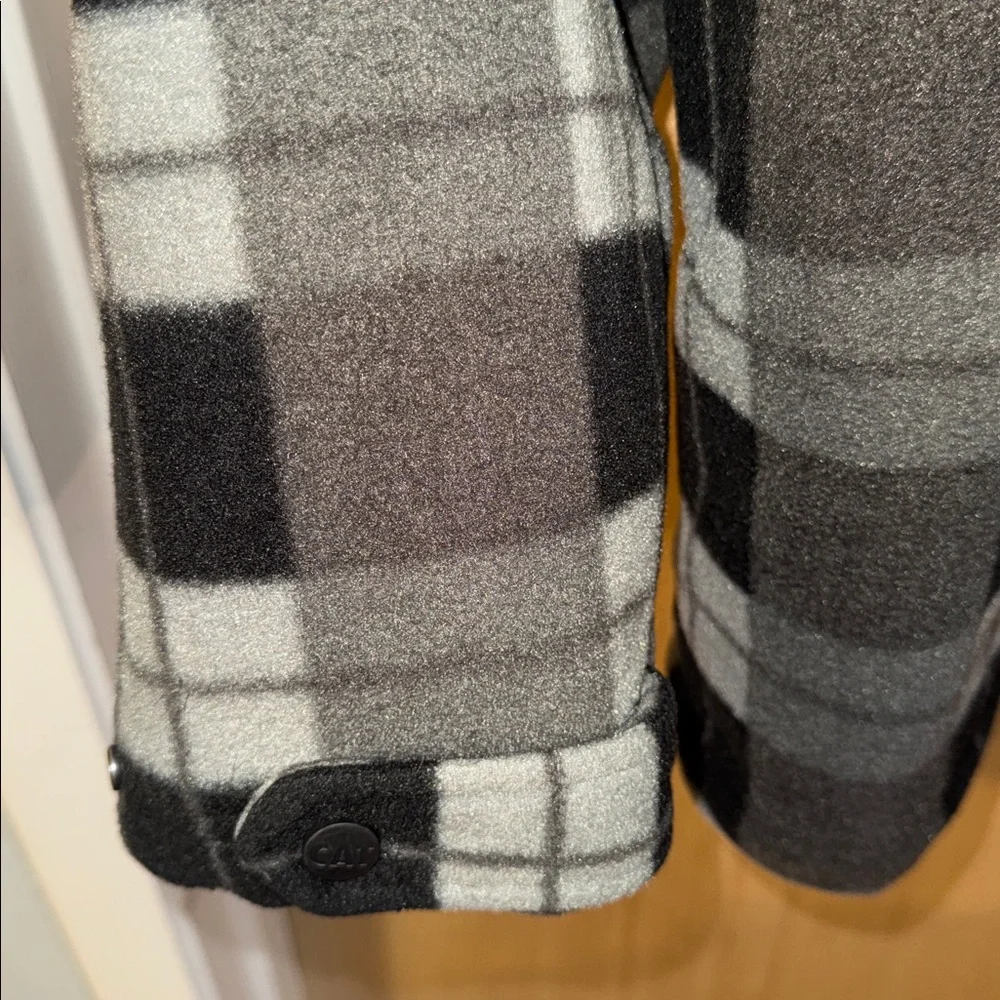 CATerpillar Active Work Plaid Hooded Fleece Jacket Lined Sold-out Sixe X-Large - Picture 5 of 8